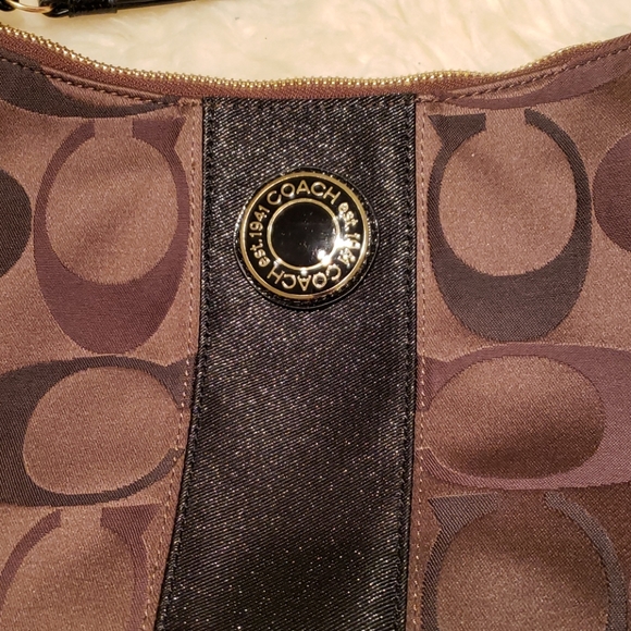 Coach Monogram Handbag - Picture 8 of 12